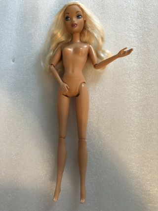Barbie My Scene Kennedy Doll Blonde Highlighted Hair Blue Eyes Articulated Joint