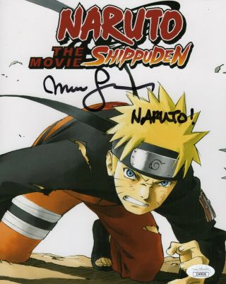 Maile Flanagan Autograph Signed 8x10 Photo - Naruto Shippuden (jsa)