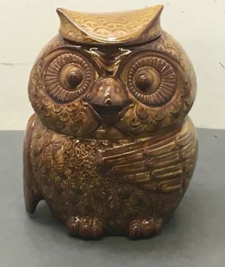 Vintage 1970’s Mccoy Owl 10” Cookie Jar