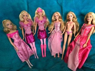 Barbie Musketeers Corinne/mariposa Magic Wings/fashionistas Swappin Style Dolls