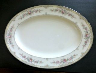 Noritake Shenandoah Bone China Oval Serving Platter