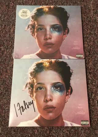 Halsey Limited Signed Autographed Manic Cd “booklet” W/ Cd