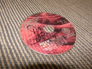 Steven Tyler Aerosmith Rockin The Joint Autographed Signed Cd Psa Guaranteed
