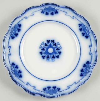 Grindley Lorne (flow Blue) Luncheon Plate 170183