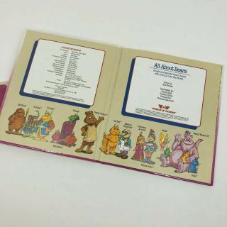 World of Teddy Ruxpin tape & book All About Bears Worlds of Wonder 1985 3