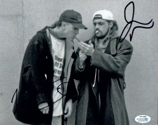 Kevin Smith Jason Mewes Signed Autograph 8x10 Photo Jay And Silent Bob Acoa