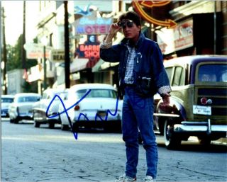 Michael J Fox 8x10 Signed Photo Autographed Picture With