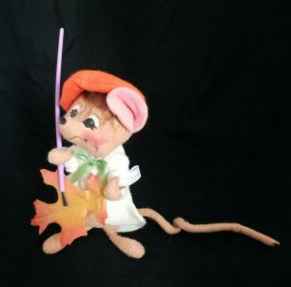 Autumn Leaf Annalee Dolls Artist Mouse Sponsor Store Exclusive Painter Fall