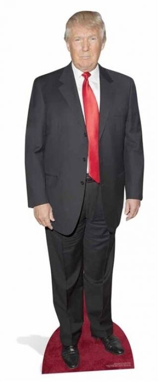 Donald Trump Us Election Candidate Lifesize Cardboard Cutout Standee Stand Up