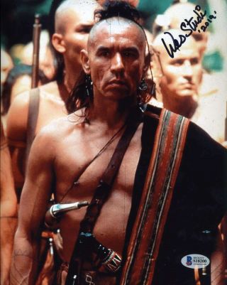 Wes Studi Bas Beckett Hand Signed 8x10 Photo Autographed