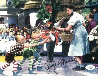 Jerry Maren Signed Autographed 8x10 Photo The Wizard Of Oz Munchkin Jsa Ii15960