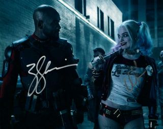 Will Smith Margot Robbie Signed 8x10 Photo With Autographed Pic