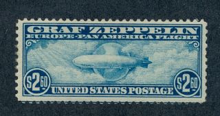 Drbobstamps Us Scott C15 Hr Og Sound Zeppelin Air Mail