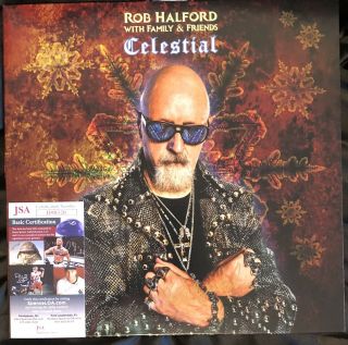 Judas Priest Rob Halford Signed Autographed Christmas Album