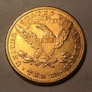 1897 U.  S.  $10.  00 Gold Coin Eagle