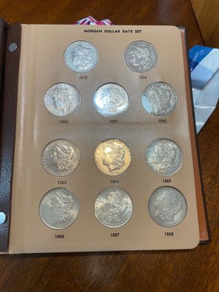 Fabulous 32 Coin COMPLETE 1878 - 1921 Morgan Silver Dollar Full Date & Set 2
