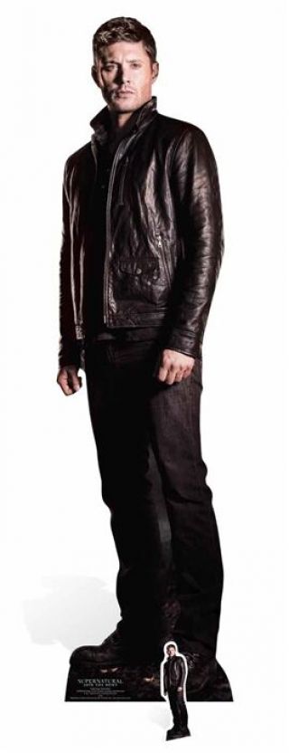 Dean Winchester From Supernatural Lifesize And Mini Cardboard Cutout Ackles