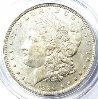1894 Morgan Silver Dollar $1 - Certified Pcgs Au53 - Key Date 1894 - P Coin