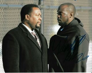 Wendell Pierce Signed 8x10 Photo The Wire Bunk Moreland Suits Actor Omar Little