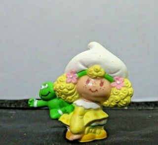 Vintage Strawberry Shortcake Lemon Meringue & Frappe 1983 Mini Miniature Figure