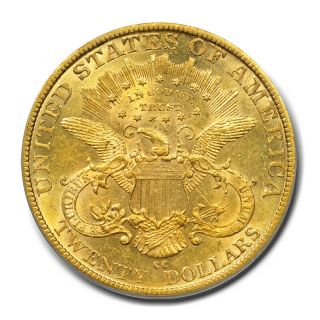 1882 - CC $20 Liberty Head Double Eagle PCGS AU55 2