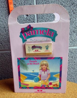 Pamela Living Interactive Doll Cartridge 1986 Voice Card Worlds Of Wonder Toy