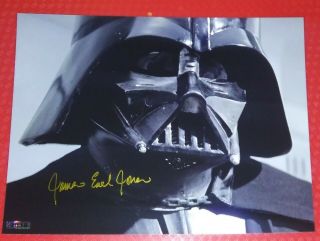 James Earl Jones Hand Signed Autographed Photo 8 X 10 W/holo Star Wars Darth