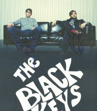 The Black Keys autographed gig poster Dan Auerbach,  Patrick Carney 3