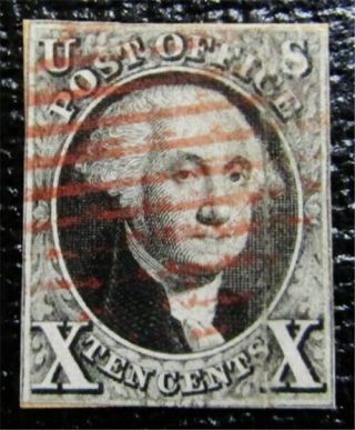 Nystamps Us Stamp 2 Red Cancel $825