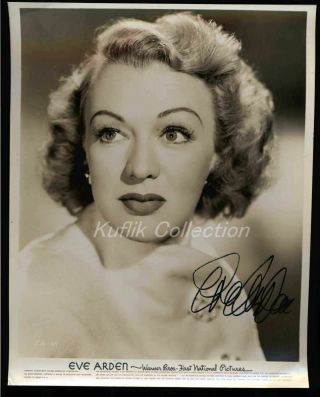 Eve Arden - Signed Vintage Celebrity Autograph Photo