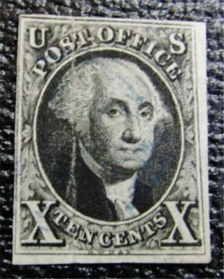 Nystamps Us Stamp 2 Blue Cancel $875 Creased