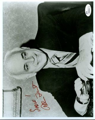 Alan Funt Candid Camera Jsa Authenticated Signed 8x10 Photo Autograph