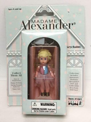 2002 Basic Fun Madame Alexander Keychain 1041 - Tinker Bell