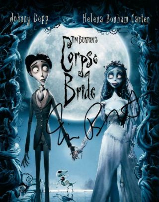 Tim Burton Autographed 8x10 Photo Signed Picture Pic,