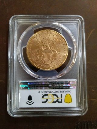 1907 - S Liberty $20 Double Eagle Gold Coin PCGS Cleaned Uncirculated 3