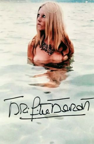 Brigitte Bardot Signed Autographed Photo.  And God Created Woman.  Viva Maria.