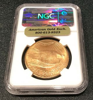 1927 Ngc Certified Ms 65 $20 Gold St Gaudens Double Eagle