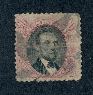 Drbobstamps Us Scott 122 Scarce Well Centered Very Faulty Stamp