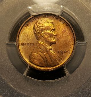 1909 Matte Proof Pcgs 64 Rb Lincoln Cent 1c Pq