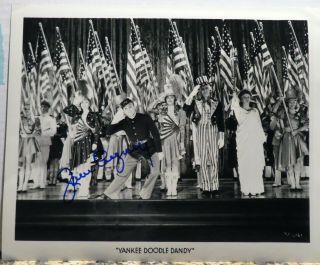 James Cagney Signed Autgraphed 8x10 Photo,  Yankee Doodle Dandy