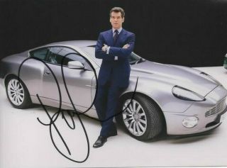 Pierce Brosnan 007 James Bond Autographed Signed Photo
