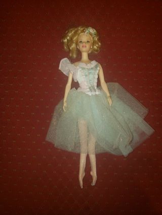 1998 Marzipan In The Nutcracker Barbie Doll W/ Dress