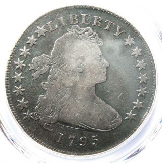 1795 Draped Bust Silver Dollar ($1 Coin,  Small Eagle) - Certified Pcgs Vg Detail