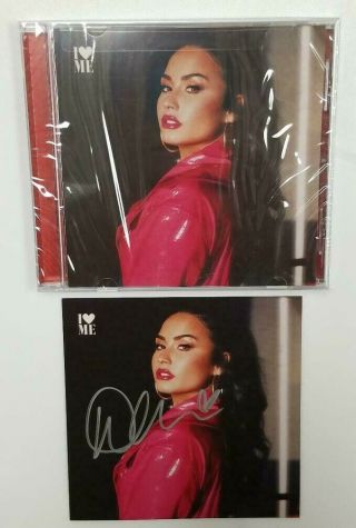 Demi Lovato Signed Autographed I Love Me Limited Edition Alternate Cd