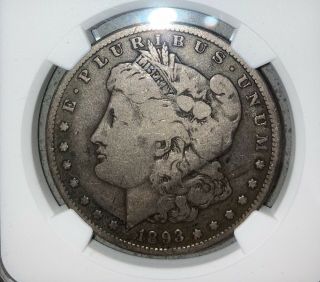 1893 S Morgan Silver Dollar Ngc G6 G06 Key Date Eye Appeal