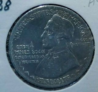 1928 Hawaii Sesquicentennial Commemorative Half Dollar 50¢ - Rare -