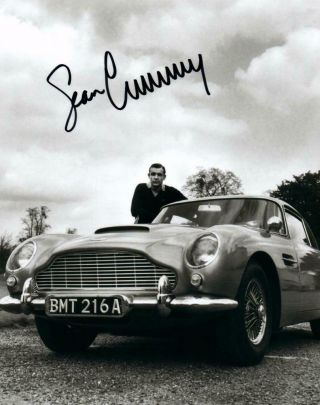 Sean Connery Signed 8x10 Photo Autographed Picture With