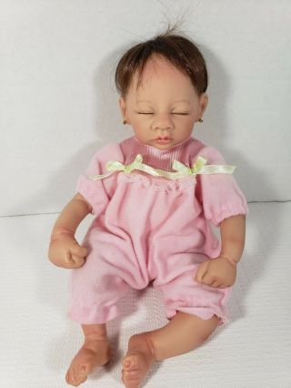 Baby Doll Reborn Ael 2005 12” Baby Girl Doll,  Sleeping Doll,  Sleepy,