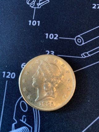 1895 (s) Liberty Head 20 Dollar Gold Coin