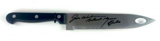 Jim Winburn Autograph Signed Knife - Halloween " Michael Myers Stunts " (jsa)